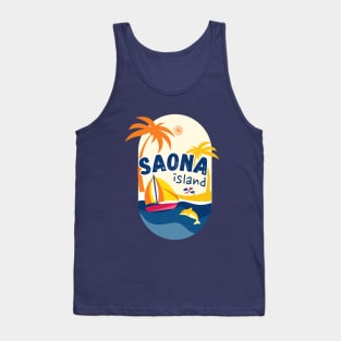 Saona Island beach Dominican Republic Tank Top